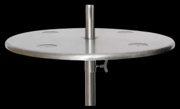 Mesa de inox para piscina