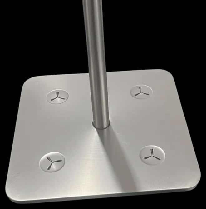 Mesa de inox para piscina