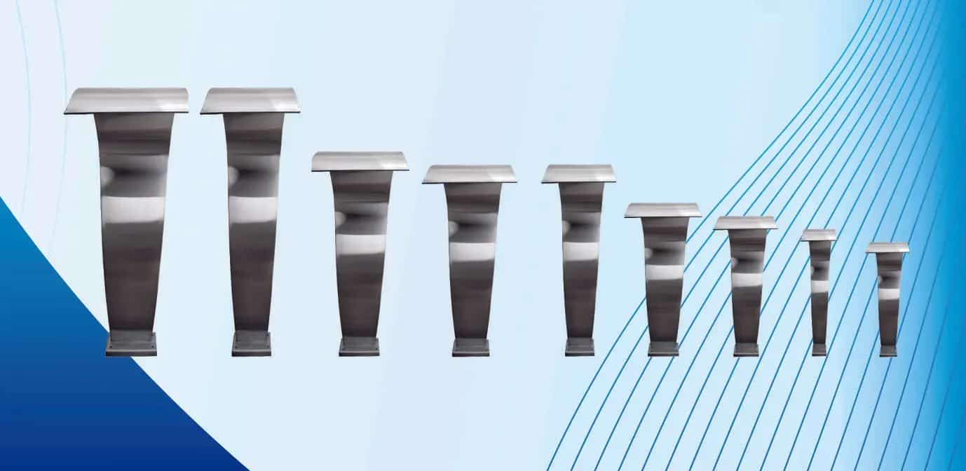 Cascata Naja Pequena 75cm com LED Aço Inox 304 | Inox Reis