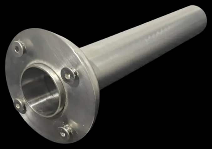 Chumbador de inox com flange para ancorar mesa e banco