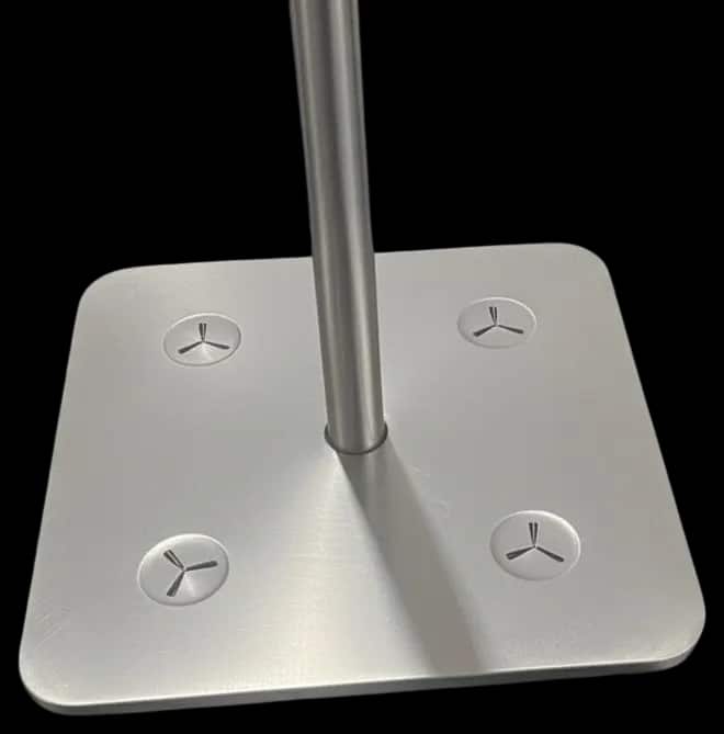 Mesa de inox para piscina