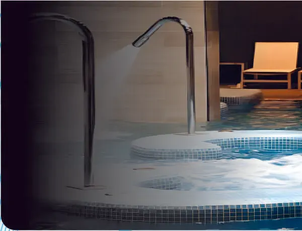 Cascata Design & Lazer Splash Grande 100cm Inox | Inox Reis